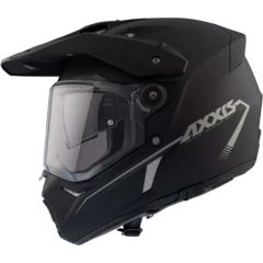 Axxis Helmets, S.a CASCO AXXIS MX803DS WOLF DS SOLID A1 NEGRO MATE M