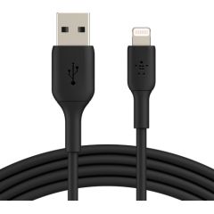 Belkin CAA001BT1MBK lightning cable 1 m Black