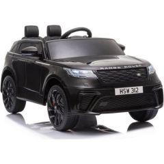 Bērnu vienvietīgais elektromobilis "Range Rover", melns
