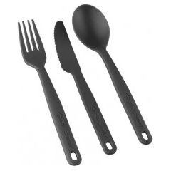Sea To Summit Ēdamrīks CAMP CUTLERY Set, 3 pcs  Charchoal
