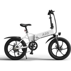 Electric bicycle ADO A20+, White