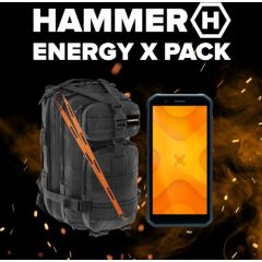 Hammer Energy X 64GB Black/Orange+Backpack