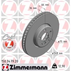 Zimmermann Bremžu disks 150.3478.20