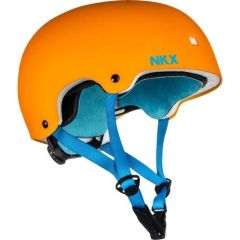 Aizsargķivere NKX Brain Saver Orange Blue - M izmērs