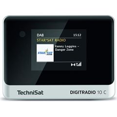 TechniSat DIGIT RADIO 10 C, adapter (black / silver, FM, DAB +)