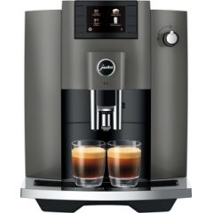 (Ir veikalā) Jura E6 Dark Inox Coffee Maker (EC) Kafijas automāts