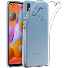 GoodBuy ultra 0.3 mm прочный силиконовый чехол для Samsung A115 | M115 Galaxy A11 | M11 прозрачный