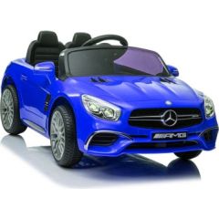 Lean Cars Battery Car Mercedes SL65 S Blue Lacquered LCD