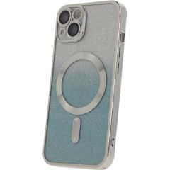 Mocco Glitter Chrome MagSafe Case Silikona Apvalks Priekš Apple iPhone 12