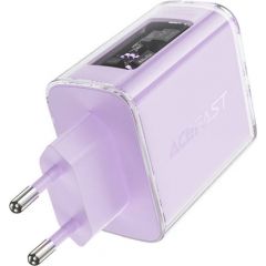 Wall charger Acefast A45, 2x USB-C, 1xUSB-A, 65W PD (violet)