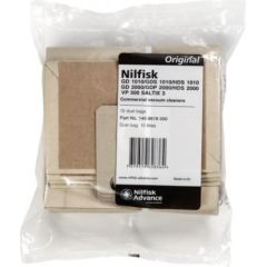 Papīra putekļu maisi putekļsūcējam Nilfisk-ALTO SALTIX; 10 gab. Putekļu sūceju maisi