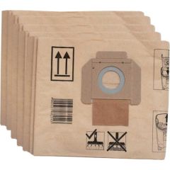 Papīra putekļu maisi putekļsūcējam Makita; 446; 5 gab. Putekļu sūceju maisi