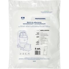 K&M KM-Q050.A DELONGHI MICRO Maisi putekļu sūcējam 5gab. Putekļu sūceju maisi