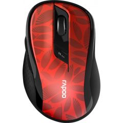 Rapoo M500 Silent Multi-mode wireless red, USB/Bluetooth