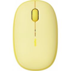 Rapoo M660 Silent Multi-mode wireless yellow, USB/Bluetooth