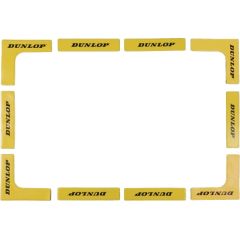 Dunlop lines, yellow, 12 pcs