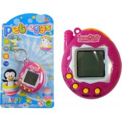 Leantoys Tamagotchi Virtuālā mājdzīvnieku kopšanas spēle rozā Spēļu konsoles