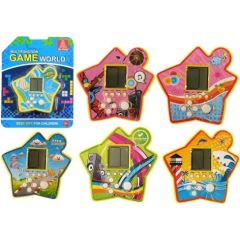 Import Leantoys Brick Game Electronic Tetris Portable Star