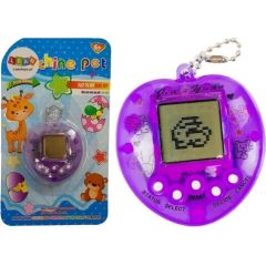 Import Leantoys Electronic Animal Tamagotch Purple with short chain