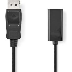 NEDIS CCGP37150BK02 Кабель DisplayPort Male | HDMI™ | 1080p | 0,20 m