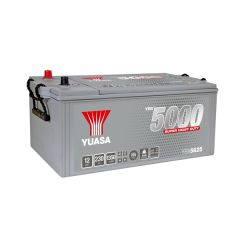 Akumulators YUASA 230Ah/1350A 5000 Series Super Heavy Duty (Kreisais+) 516x274x236
