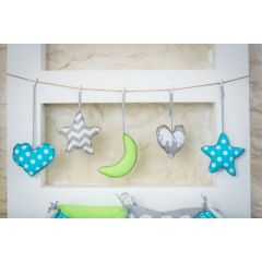 La Bebe™ Nursing La bebe™ Set Art.81238 Декоративная подвеска для детской комнаты (5 шт.) купить по выгодной цене в BabyStore.lv