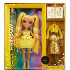 Rainbow High кукла Fantastic fashion 33 см, желтая