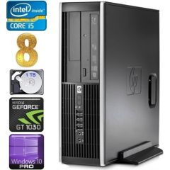 HP 8100 Elite SFF i5-750 8GB 1TB GT1030 2GB DVD WIN10Pro