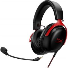 Kingston HyperX Cloud III Gaming Headset (Black/Red) Austiņas