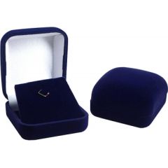 Davanu kārbiņa #7101020(DB), krāsa: Tumši zila Kārbiņas, Kulons, ķēdīte, auskari