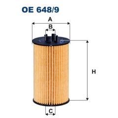 Eļlas filtrs OE 648/9