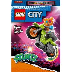 LEGO City Motocykl kaskaderski z niedźwiedziem (60356)