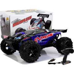 Import Leantoys Remote Controlled Rally Car 1:18 Blue ENOZE 9302E Speed 45 km/h