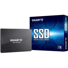 SSD GIGABYTE 1TB SATA 3.0 Write speed 500 MBytes/sec Read speed 550 MBytes/sec 2,5" TBW 600 TB MTBF 2000000 hours GP-GSTFS31100TNTD