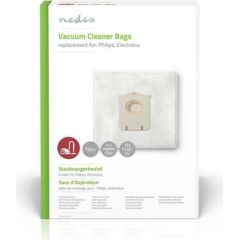 NEDIS DUBG220AEP12 Putekļu sūcēju maisi AEG / PHILIPS / ELECTROLUX S-BAG ( 12 gab.) Putekļu sūceju maisi
