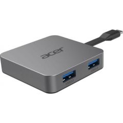 Acer Docking station 4 in1, HDMI, 2xUSB3.2, USB-C, Gray