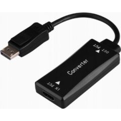 Adapteris Gembird DisplayPort Male - HDMI Female 15cm 4K