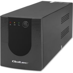 Qoltec 53776 Uninterruptible Power Supply Line Interactive | Monolith| 1500VA | 900W