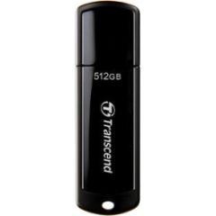 MEMORY DRIVE FLASH USB3 512GB/BLACK TS512GJF700 TRANSCEND