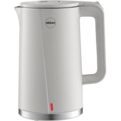 ELDOM NEEV kettle, capacity 1.7 l, power 2200 W, steel center, gray