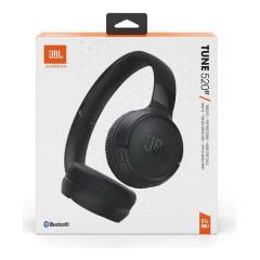 JBL Tune 520BT Bluetooth Wireless On-Ear Headphones Black EU Austiņas