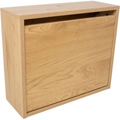 Shoe cabinet AALBORG 49x18xH41,5cm, oak