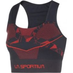 La Sportiva Bra FOCUS II Top W XS Black/Cherry Tomato