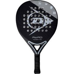 Padel tennis racket Dunlop RAPID POWER 4.0 365g Hybrid Pro-EVA beginner black/brown