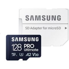 MEMORY MICRO SDXC 128GB/W/ADAPT. MB-MY128SA/WW SAMSUNG Atmiņas kartes micro SD SDHC