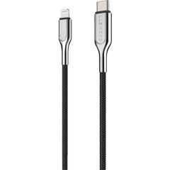 Cable USB-C TO Lightning Cygnett Armoured 30W 2m (black)