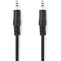 Nedis Stereo Audio Cable 3.5 mm Male - 3.5 mm Male 5.0 m Black