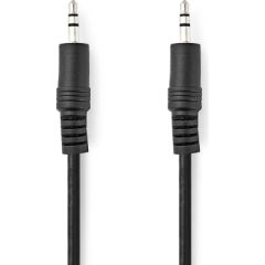 Nedis Stereo Audio Cable 3.5 mm Male - 3.5 mm Male 5.0 m Black Dažādi vadi