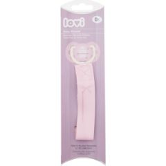 Lovi Baby Shower / Soother Clip With Ribbon 2pc Girl