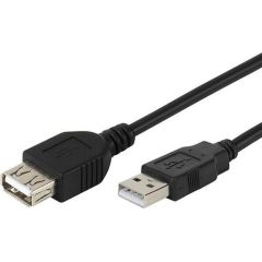 Vivanco USB kabelis 2.0 pagarinājums 1.8m (45227)